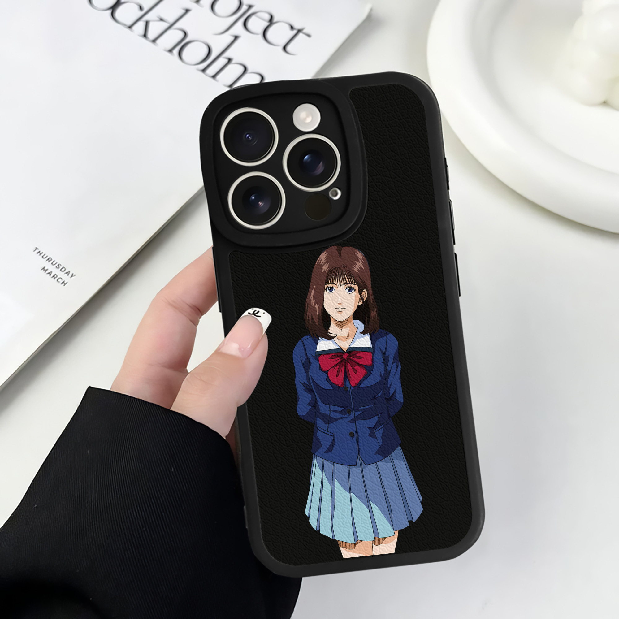 （画像用） SLAM DUNK／スラムダンク 【iPhone 16シリーズ対応】シリコンスマホケース（レザー調） 材質：シリコン